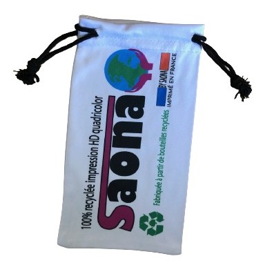 Pochette Polyester 100% Recyclé – Personnalisable